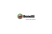 Benelli 752S - Owners manual